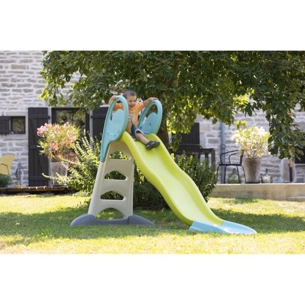 Tobogan Smoby Xl Verde Cu Albastru - Imagine 6