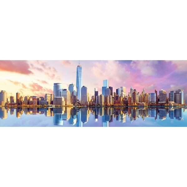 Puzzle Trefl Panorama, Manhattan 1000 Piese - Imagine 3