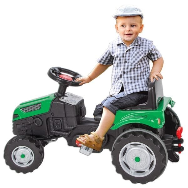 Tractor Cu Pedale Pilsan Active 07-314 Green - Imagine 3