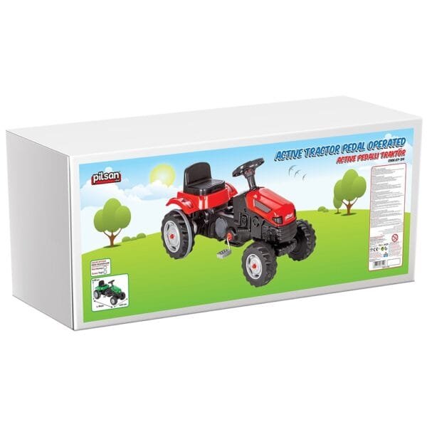 Tractor Cu Pedale Pilsan Active 07-314 Green - Imagine 4