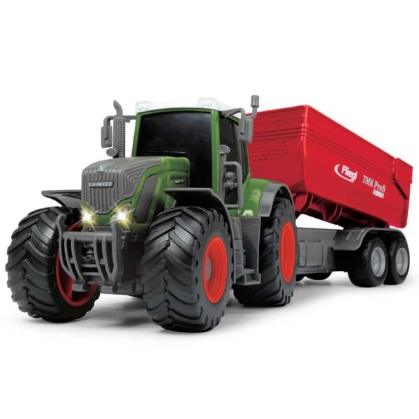 Tractor Dickie Toys Fendt 939 Vario Cu Remorca 41 Cm - Imagine 2