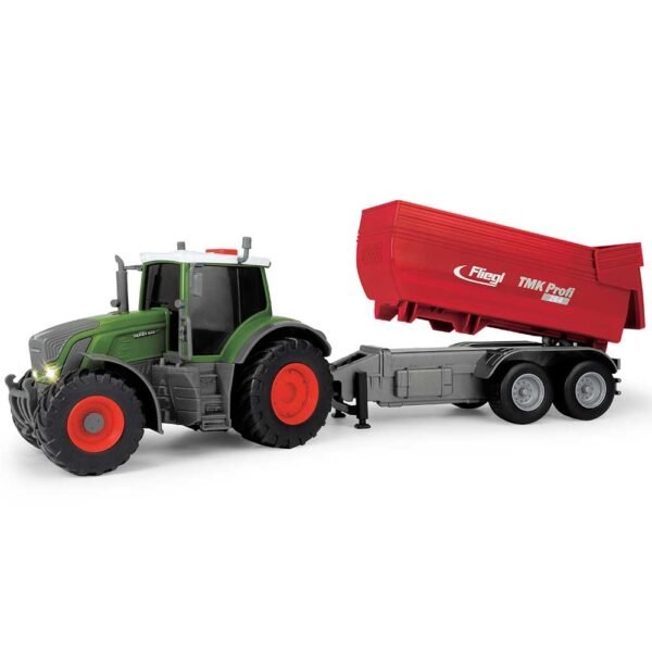 Tractor Dickie Toys Fendt 939 Vario Cu Remorca 41 Cm - Imagine 3