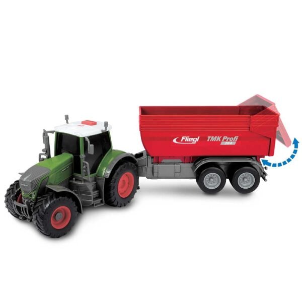 Tractor Dickie Toys Fendt 939 Vario Cu Remorca 41 Cm - Imagine 7