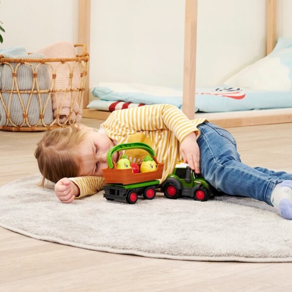 Tractor Simba Abc Freddy Fruit Trailer 30 Cm Cu Lumini, Sunete, Remorca Si Figurine - Imagine 6