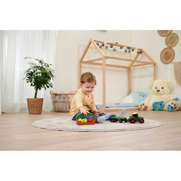 Tractor Simba Abc Freddy Fruit Trailer 30 Cm Cu Lumini, Sunete, Remorca Si Figurine - Imagine 8