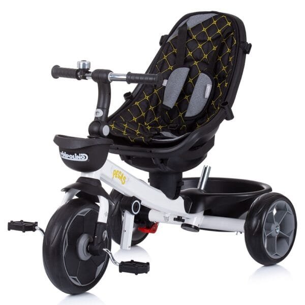 Tricicleta Chipolino Pegas Cu Sezut Reversibil Platinum - Imagine 9