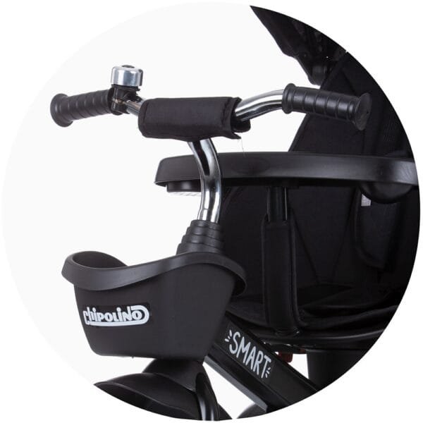 Tricicleta Chipolino Smart Cu Sezut Reversibil Raven - Imagine 5