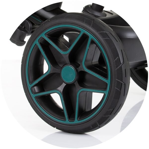 Tricicleta Cu Copertina Si Sezut Reversibil Chipolino Derby Teal - Imagine 13