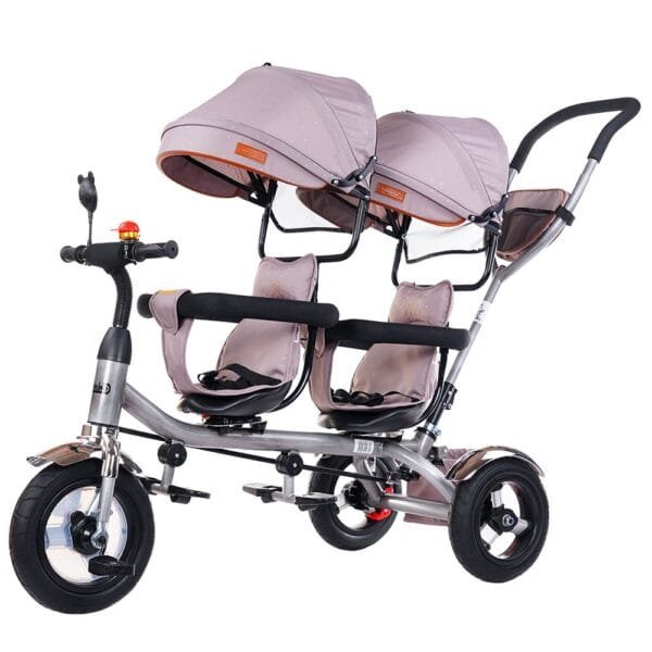 Tricicleta Gemeni Chipolino 2Play Humus