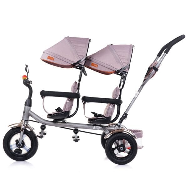 Tricicleta Gemeni Chipolino 2Play Humus - Imagine 2