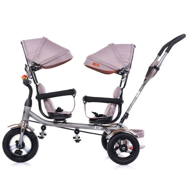 Tricicleta Gemeni Chipolino 2Play Humus - Imagine 3