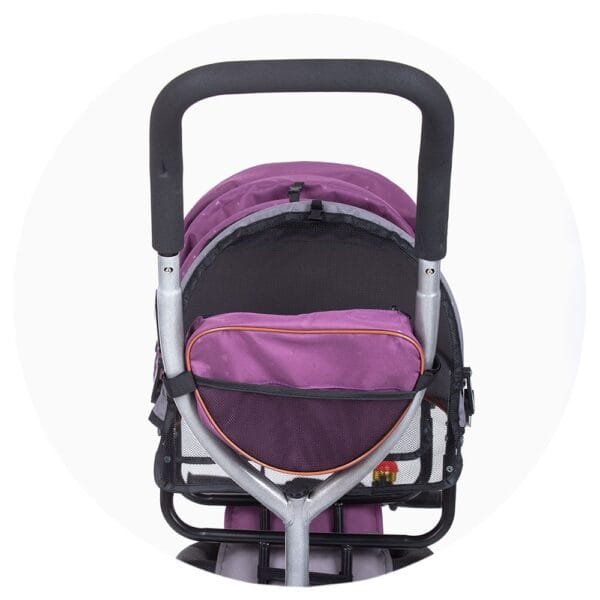 Tricicleta Gemeni Chipolino 2Play Lilac Platinum - Imagine 5
