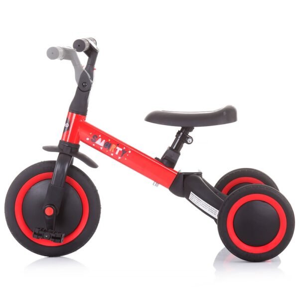 Tricicleta Si Bicicleta Chipolino Smarty 2 In 1 Red - Imagine 6