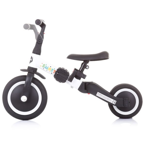 Tricicleta Si Bicicleta Chipolino Smarty 2 In 1 White - Imagine 4