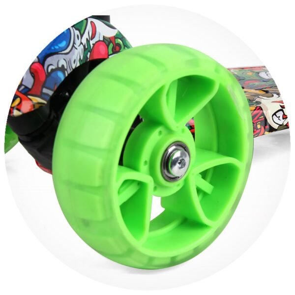 Trotineta Chipolino Croxer Evo Green Grafitti - Imagine 4