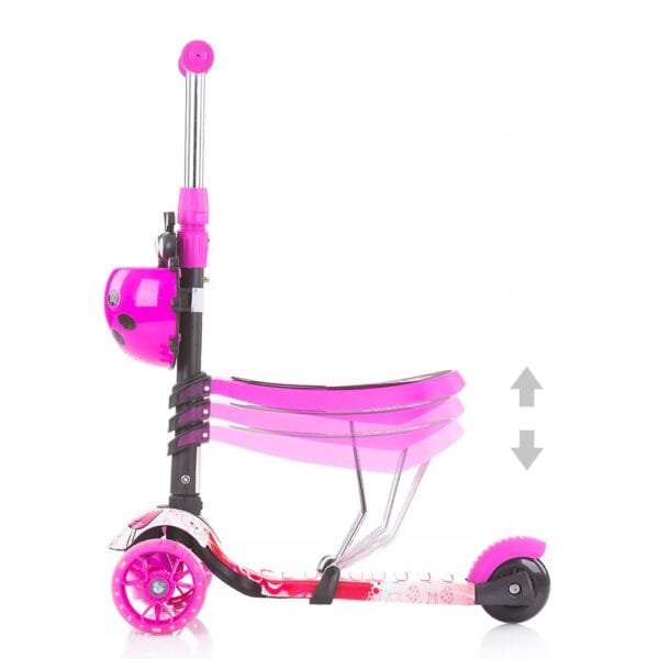 Trotineta Chipolino Kiddy Evo 3 In 1 Cu Maner Lollipop - Imagine 6