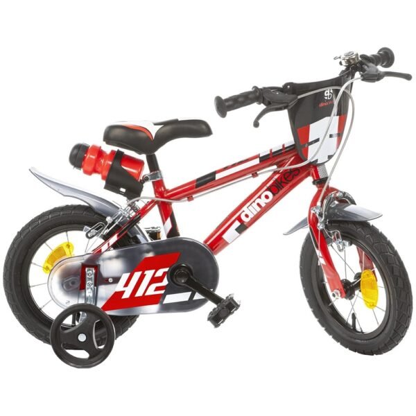 Bicicleta Copii Dino Bikes 12' 412 Rosu