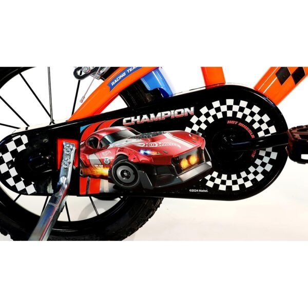 Bicicleta Copii Dino Bikes 14' Hot Wheels - Imagine 3