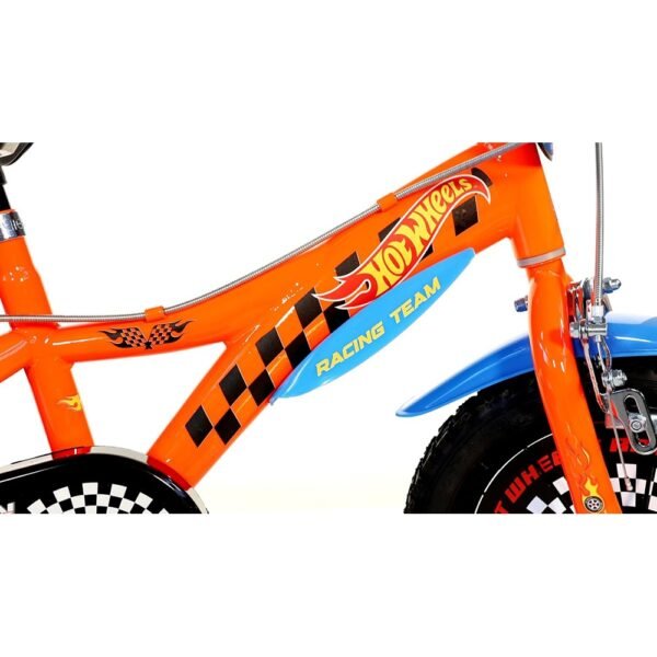 Bicicleta Copii Dino Bikes 14' Hot Wheels - Imagine 4