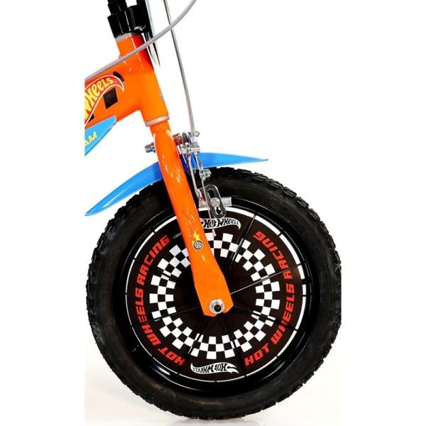 Bicicleta Copii Dino Bikes 14' Hot Wheels - Imagine 6