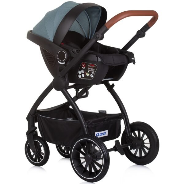 Carucior Chipolino Prestige 3 In 1 Basil - Imagine 14