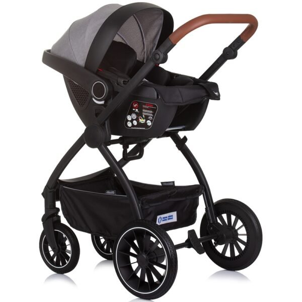 Carucior Chipolino Prestige 3 In 1 Cloud Grey - Imagine 14