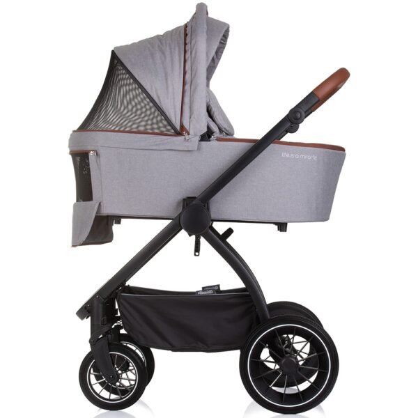 Carucior Chipolino Prestige 3 In 1 Cloud Grey - Imagine 5