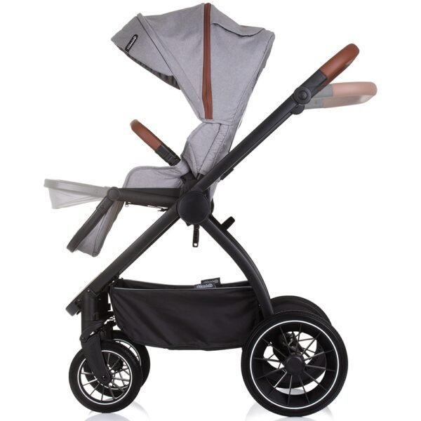 Carucior Chipolino Prestige 3 In 1 Cloud Grey - Imagine 9