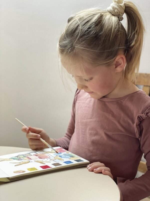 Joc Creativ Carte De Colorat Cu Acuarela, Egmont Toys - Imagine 3