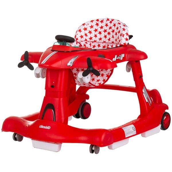 Premergator Chipolino Airplane 3 In 1 Red