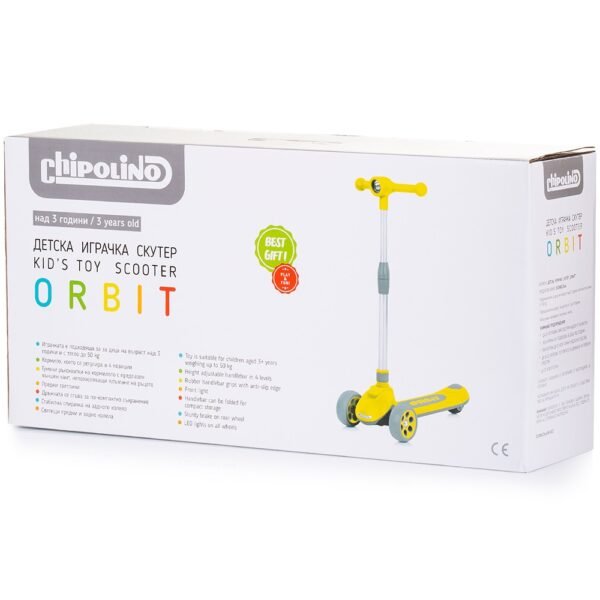 Trotineta Chipolino Orbit Orange - Imagine 4