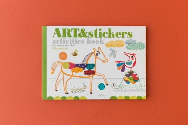 Carte Arta Cu Stickere, Londji - Imagine 2