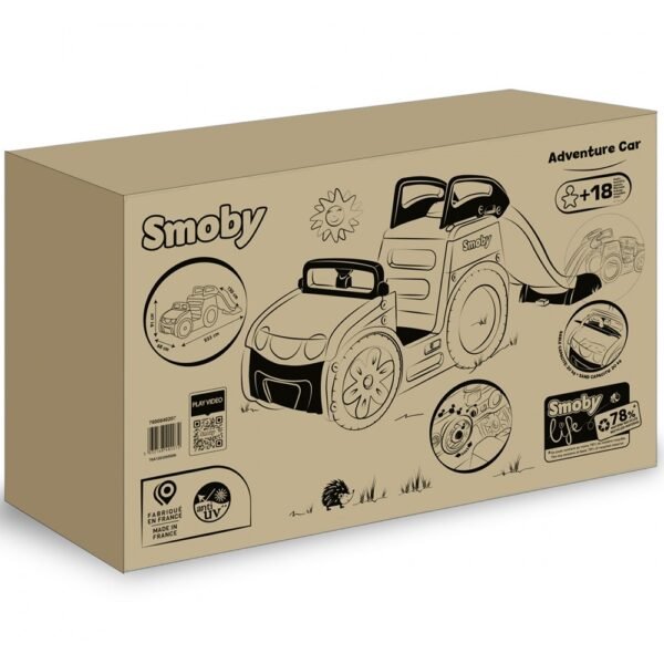 Centru De Joaca Smoby Life Adventure Car - Imagine 8
