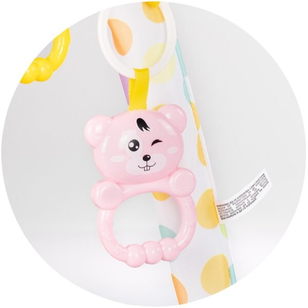 Covoras De Joaca Cu Pian Chipolino Zoo Party Blue - Imagine 7