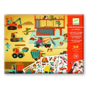 Joc creativ Transferuri cu vehicule, Djeco