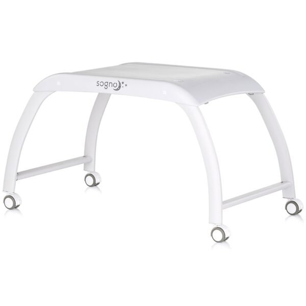 Patut Cu Leganare Si Cantar Integrat Chipolino Sogno 2 In 1 Grey - Imagine 5
