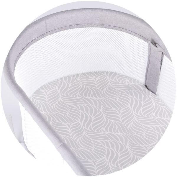 Patut Cu Leganare Si Cantar Integrat Chipolino Sogno 2 In 1 Grey - Imagine 8