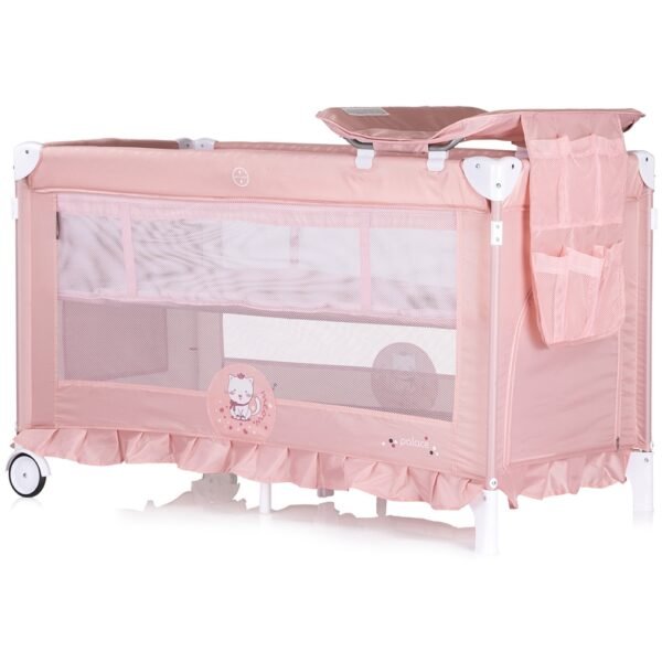 Patut Pliabil Chipolino Palace Cat Pink - Imagine 3