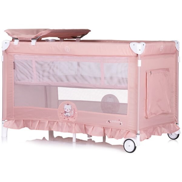 Patut Pliabil Chipolino Palace Cat Pink - Imagine 4