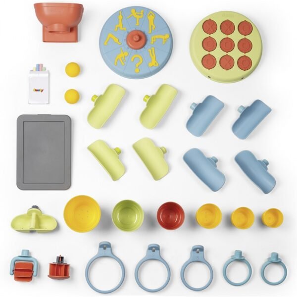 Perete De Activitati Smoby Life 6 In 1 Cu 29 Accesorii - Imagine 4
