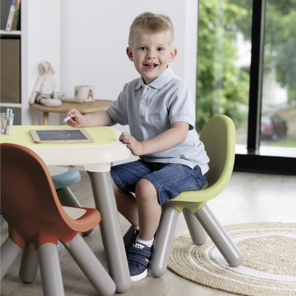 Scaunel Cu Spatar Pentru Copii Smoby Life Albastru - Imagine 5