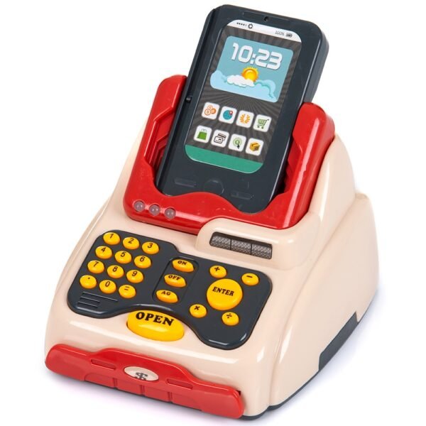 Set Jucarie Chipolino Cash Register Cu Lumini, Sunete Si 24 Accesorii - Imagine 2
