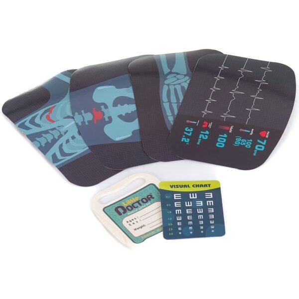 Set Jucarie Chipolino Doctor Cu Lumini Si 29 Accesorii - Imagine 6