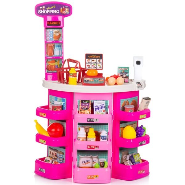 Set Jucarie Chipolino Supermarket 78 Cm Cu Lumini, Sunete Si 76 Accesorii - Imagine 2