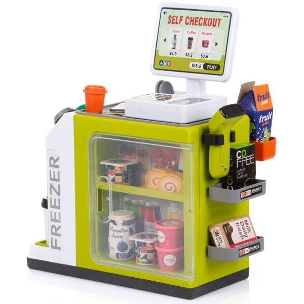 Set Jucarie Chipolino Supermarket Cu Lumini, Sunete Si 46 Accesorii - Imagine 2