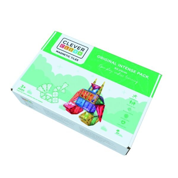Set Magnetic De Construit Inventiv 60 Piese, Cleverclixx - Imagine 2
