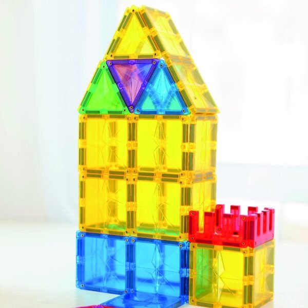 Set Magnetic De Construit Inventiv 60 Piese, Cleverclixx - Imagine 5