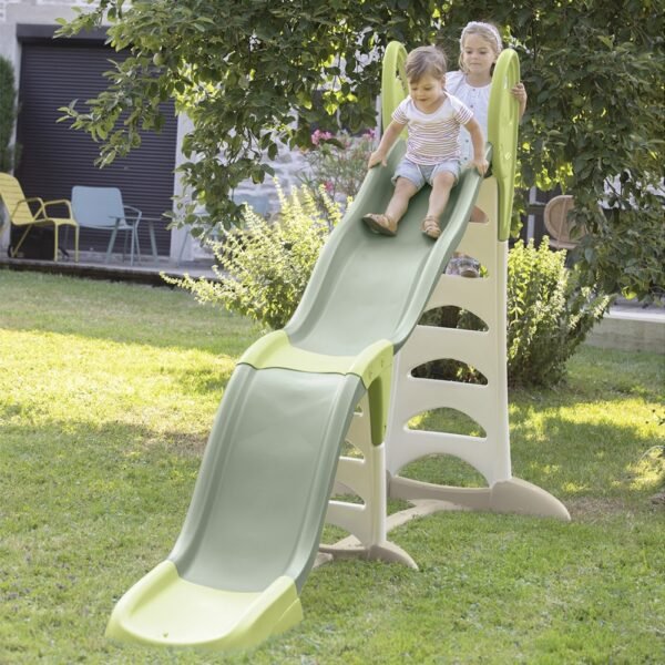 Tobogan Smoby Life Super Megagliss 2 In 1 Verde - Imagine 4