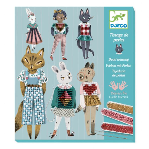 Atelier Djeco Cu Margele, Hainele Pisicutelor - Imagine 5