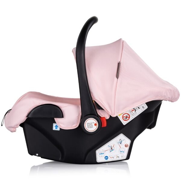 Carucior Chipolino Aura 3 In 1 Pink Marshmallow - Imagine 13